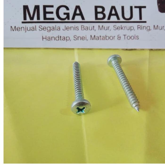 Sekrup JP 8 x 3/8 Galvanize