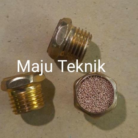 Bug Screen Silencer , Npt 1/4" Threaded Brass