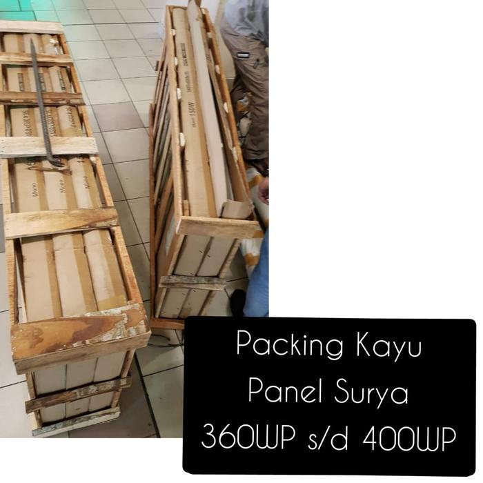 [] Packing Kayu Panel Surya 350WP s/d 410WP