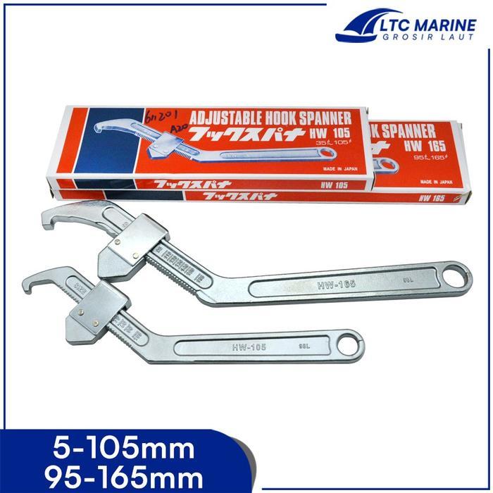 Adjustable Hook Spanner Wrench Crescent Impa 611201/02