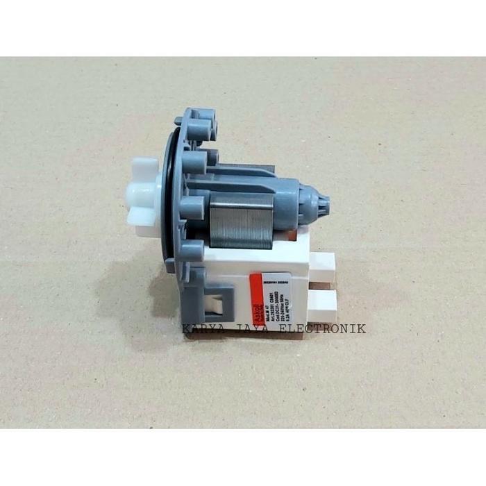Motor Drain Pump Mesin Cuci Front Loading / Multi Model Bulat