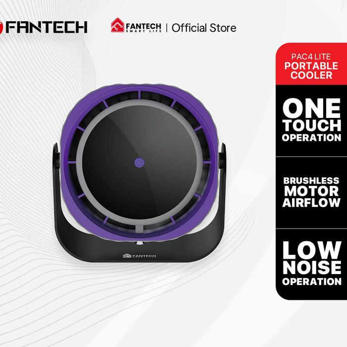 Fantech Kipas Portable Cooler PAC4 Lite One Function Touch Button LCD Display Brushless Motor