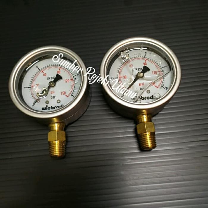 Pressure Gauge Stainless 4"0 - 10 Bar
