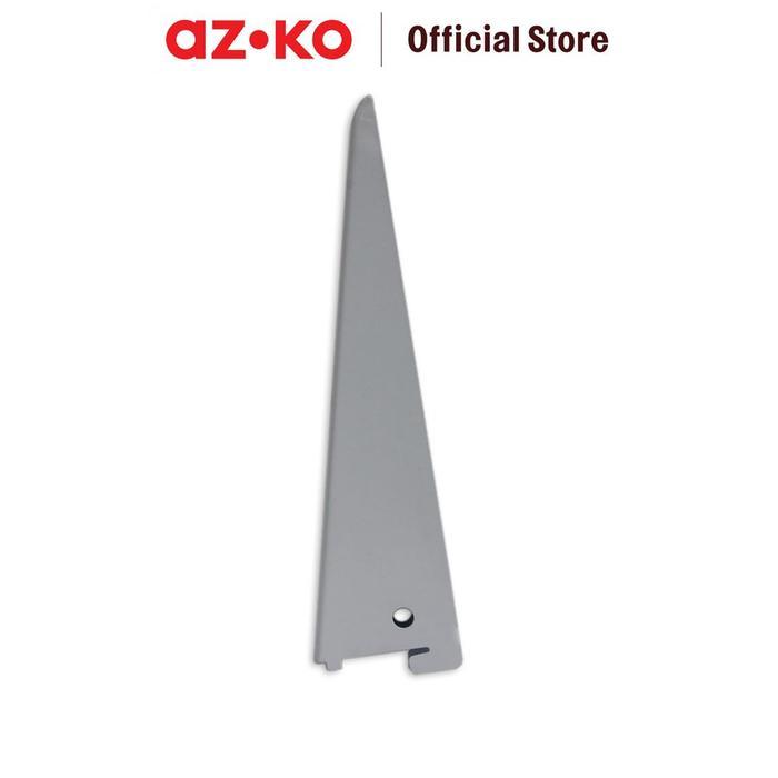 MASTERSPACE BRACKET RAK DINDING U 17 CM - PUTIH