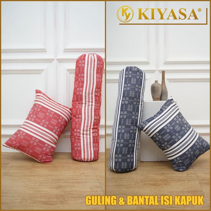 1 Set Bantal dan Guling isi Kapuk