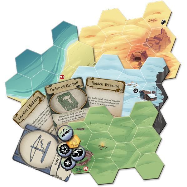 TERJAMIN Discover: Lands Unknown Board Game