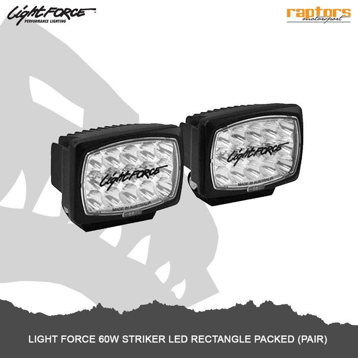Lightforce 60W Striker LED Rectangle Driving Light