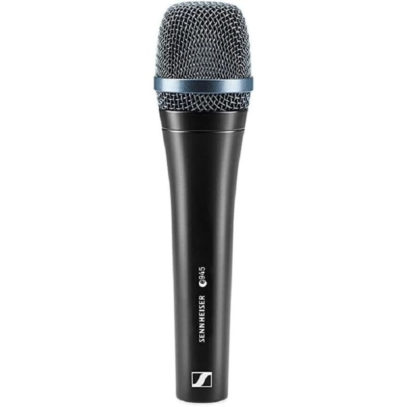 SENNHEISER E945 Dynamic Super Cardioid Vocal Microphone Stage Performance Mic Black