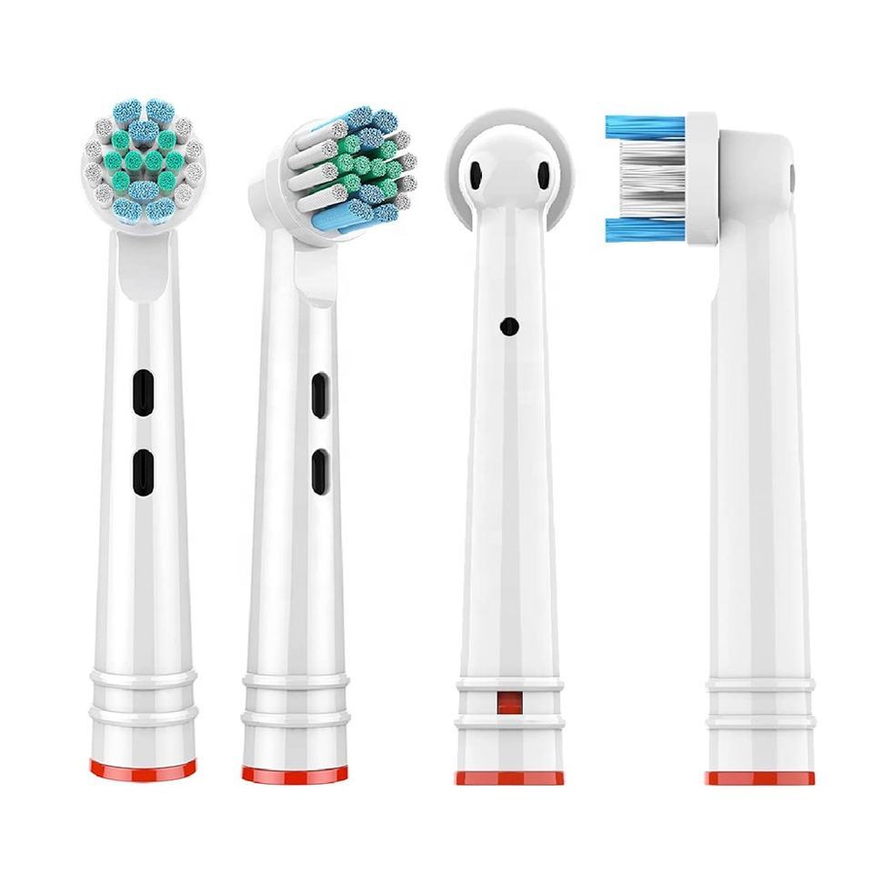 4PCS EB17-P Replaceable Changeable Toothbrush Head Replacement For Oral b