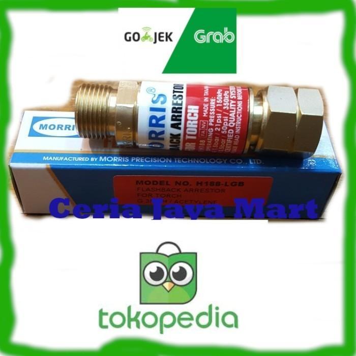 Morris Flashback Arrestor Untuk Regulator Propane Lpg