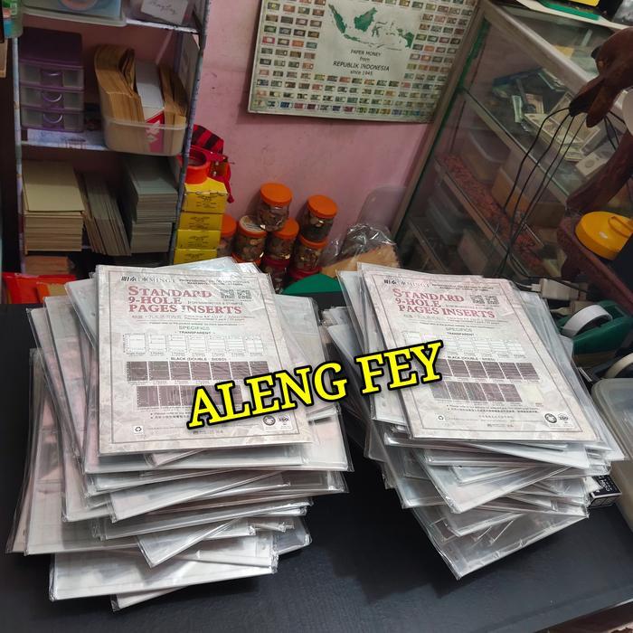 Refil uang kertas Mingt . Refil transparan
