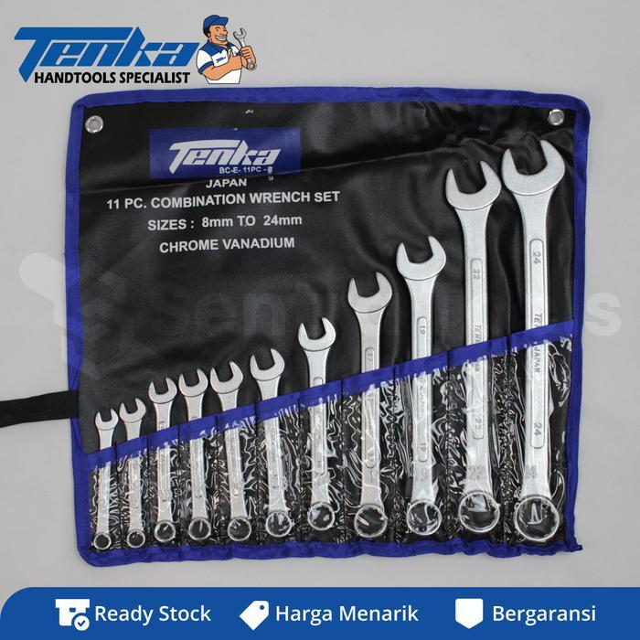 Ready Kunci Ring Pas Set 11 Pcs Tenka Bce-11Pc-1