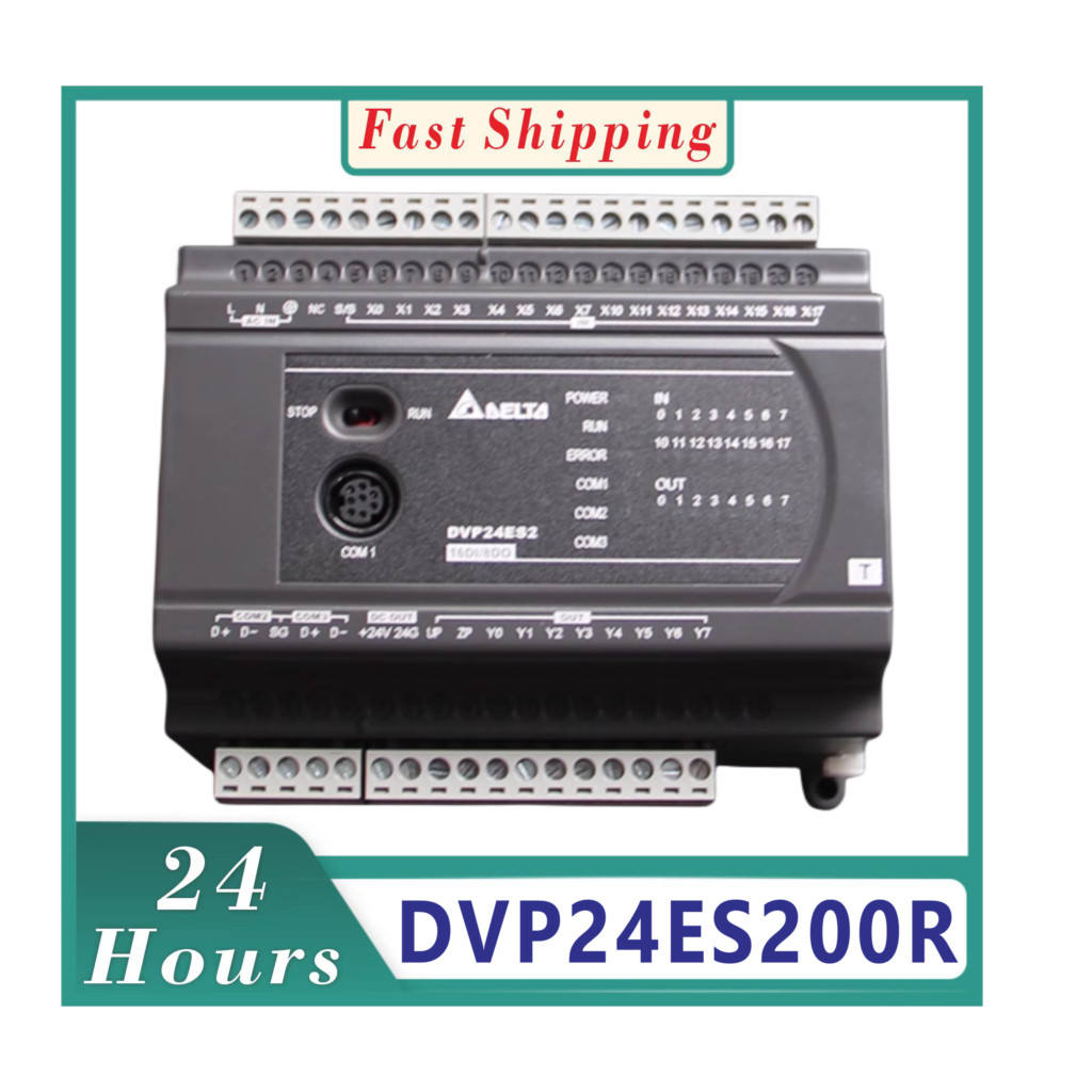 PLC Delta Original DVP24ES200R DVP24ES200T Power Module programmable controller