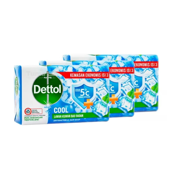 DETTOL BAR SOAP COOL 100 GR 3+1