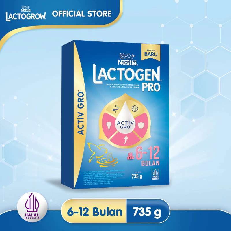 LACTOGEN PRO 6-12 735GR - RAJA SUSU