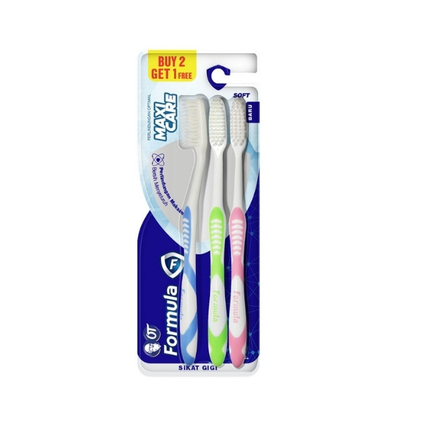 FORMULA TOOTH BRUSH MAXI CARE PACK SOFT