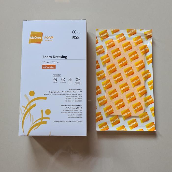 Ready MoDres Foam Dressing With PU 10x20cm