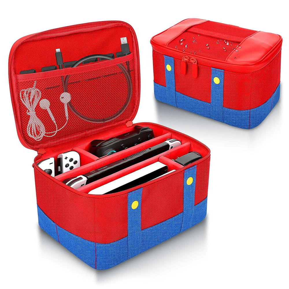 Large Carrying Protective Case for Switch OLED Console Pro Controller Travel Storage Bag Case For Switch Accessories