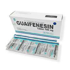 Guaifenesin 100mg box 100 tablet