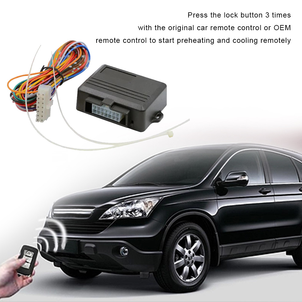 Car Starting Module with Remote Control Auto Starter Module Pre-heating Anti-theft Remote Start