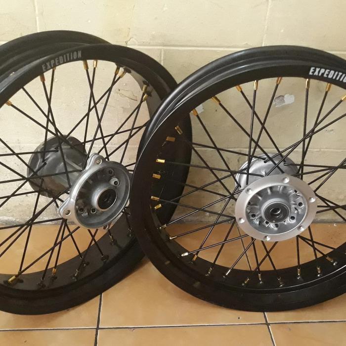 Velg set Supermoto KLX Dtracker 150 Expedition