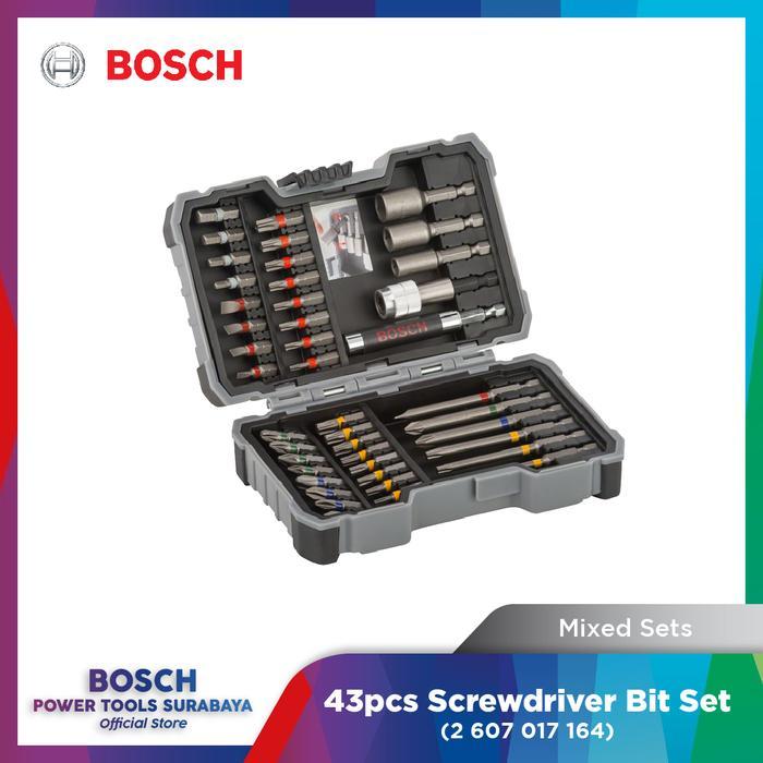 Mata Obeng Set Bosch 43 pcs Screwdriver Bit Set