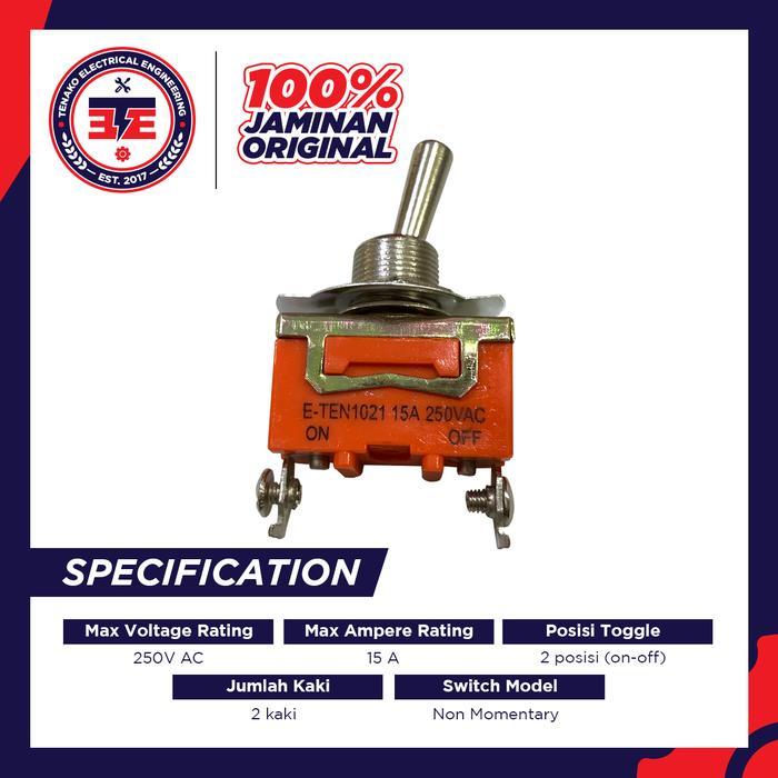 "New" Toggle Switch 1021 2 Kaki On-Off