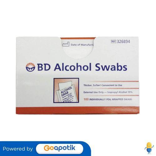 Ready BD ALKOHOL SWABS BOX 100 PCS
