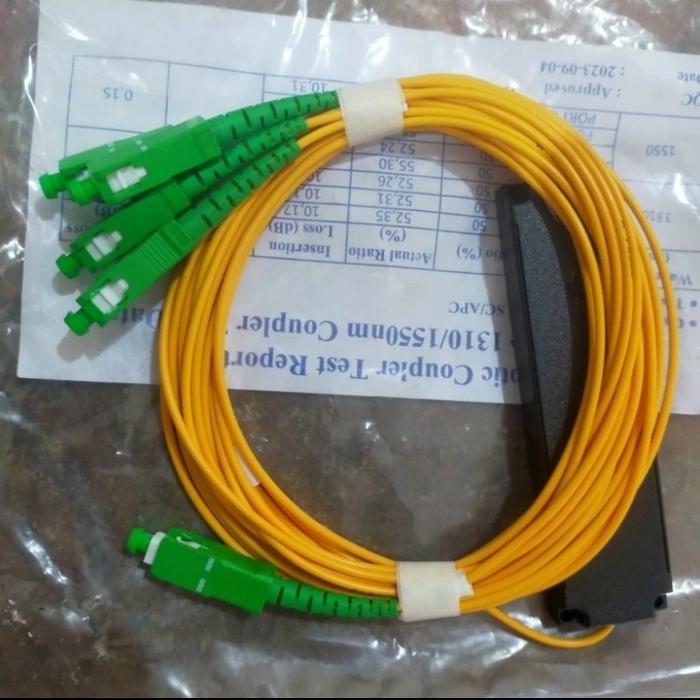 Splitter PAZ 1:4 SC APC mini modular original Paz