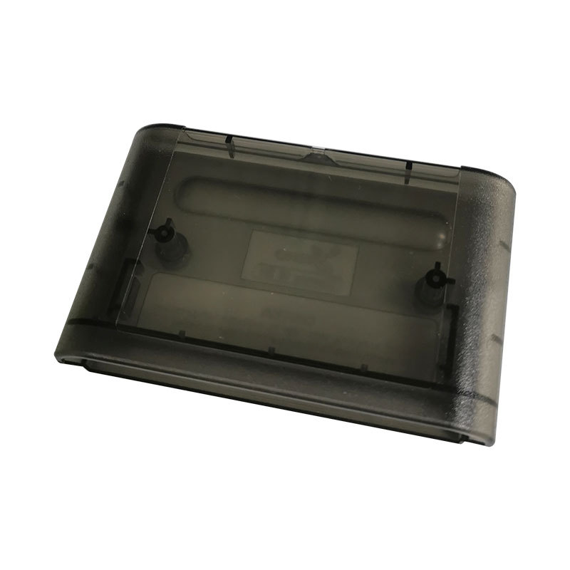 10 PCS MD Game Card Cartridge Replacement Shell Translucent black