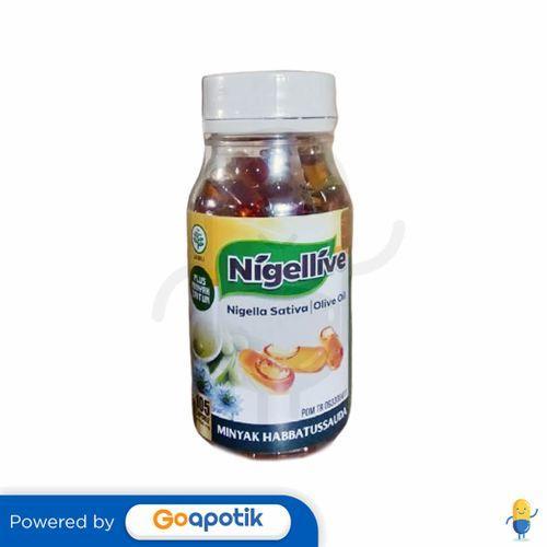 Terlaris NIGELLIVE BOTOL 100 KAPSUL
