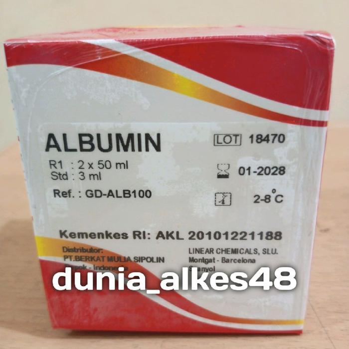 Albumin 2X50 Ml Glory Diagnostics