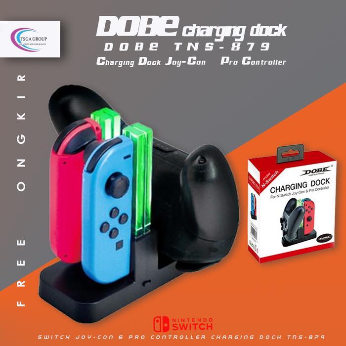 DOBE CHARGING DOCK FOR NINTENDO SWITCH JOYCON AND PRO CONTROLLER NSW