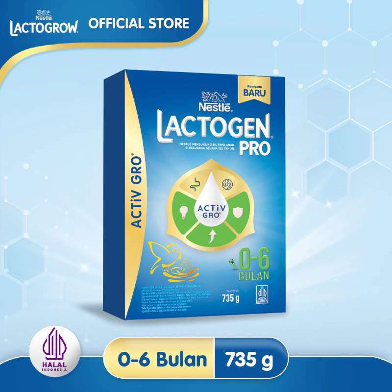 LACTOGEN PRO 0-6 735GR - RAJA SUSU