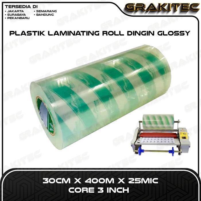PLASTIK LAMINATING ROLL DINGIN GLOSSY / DOFF