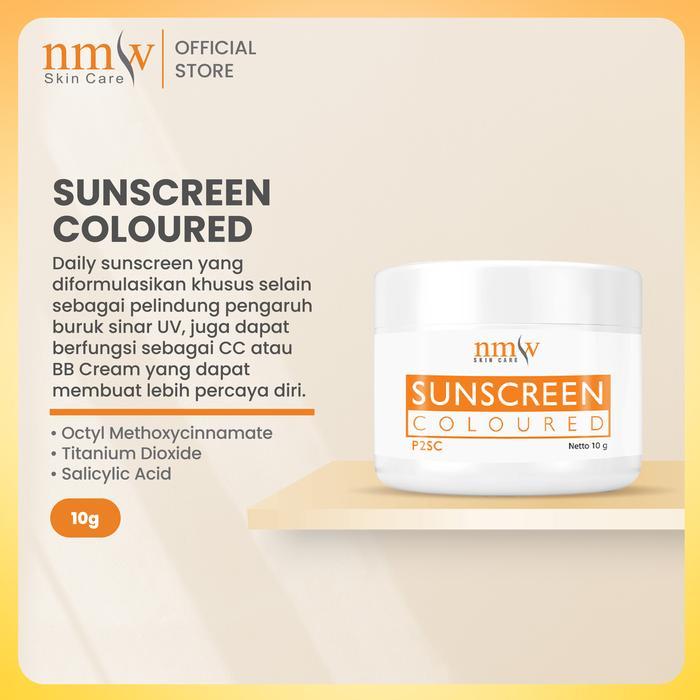 Nmw Coloured Sunscreen / P2Sc #Gratisongkir