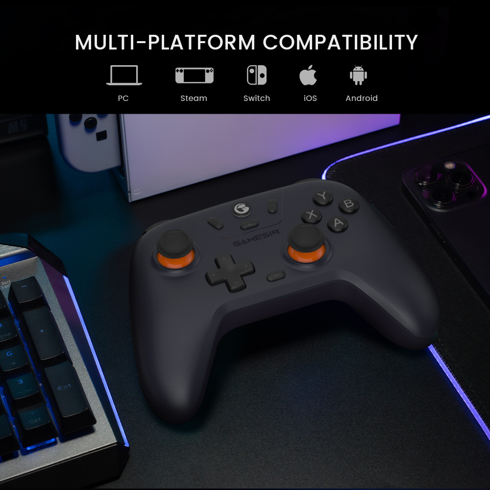 GameSir Nova Lite Switch Controller Hall Effect Gamepad for Nintendo Switch iPhone Android Mobile