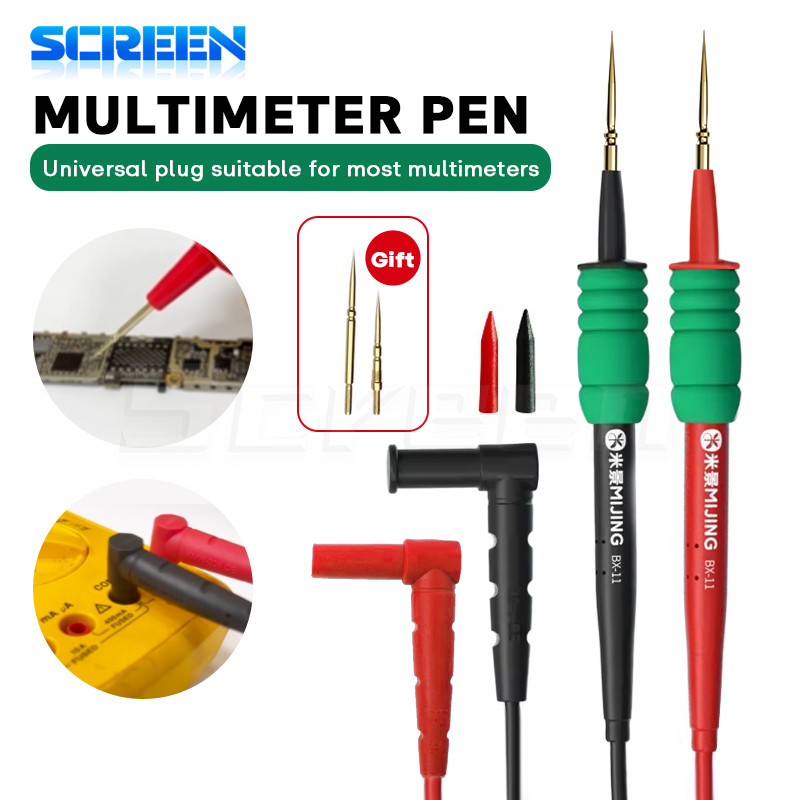 Mijing BX-11 Universal Multimeter Pen High Precision Ultra-Sharp Digital Meter Pointer Probe Universal Voltage Detection Tool