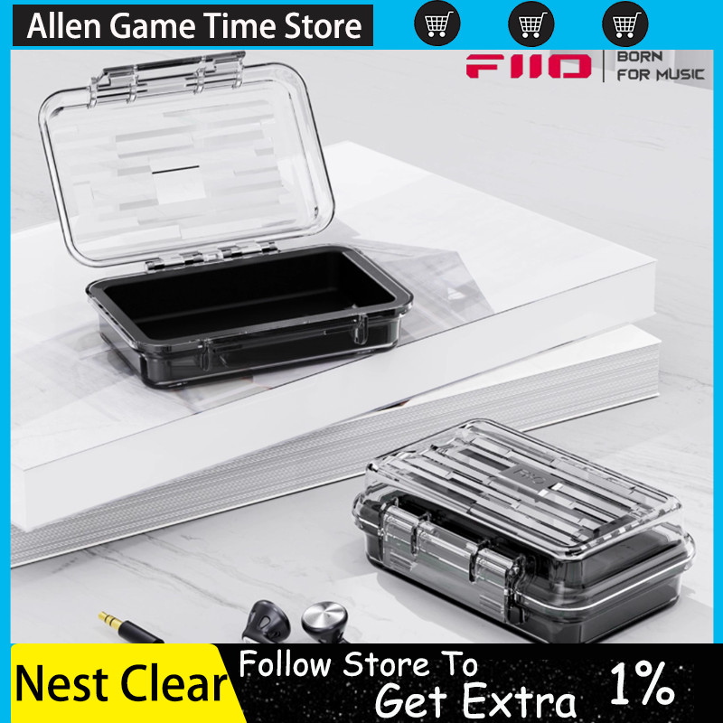 FiiO NEST Clear Headphone Data Cable Mini Portable Cable Wrap Organizer Waterproof Splashproof