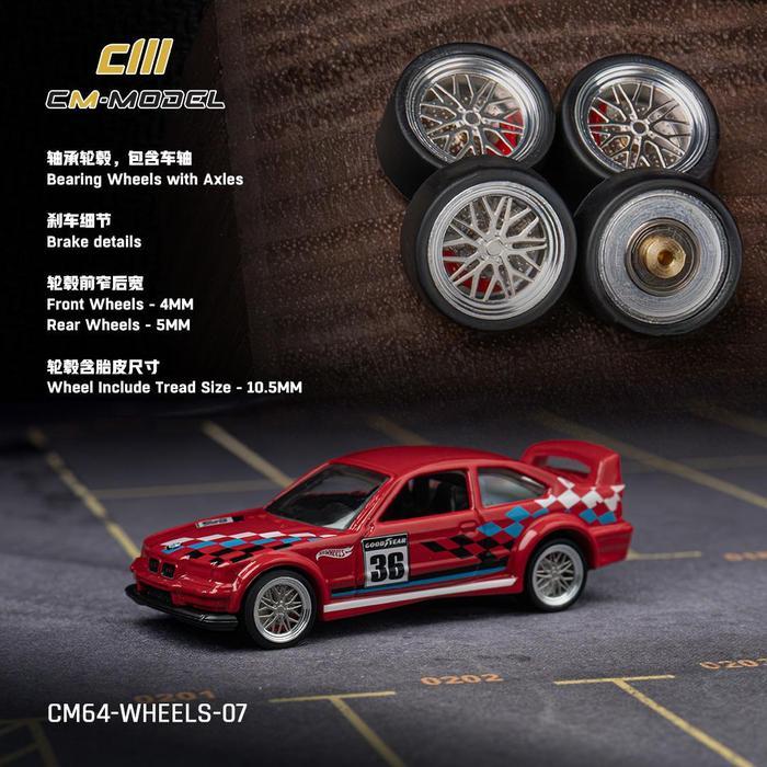 Premium CM MODEL CM64 WHEELS 07 CUSTOM DIECAST