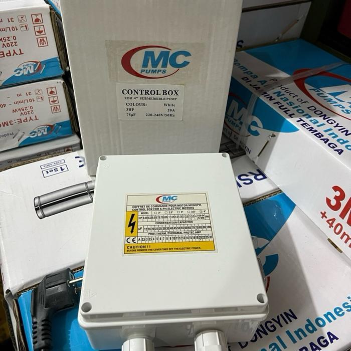 Box Control Pompa Satelit 4 tipe 3HP 1 Phase (220volt)