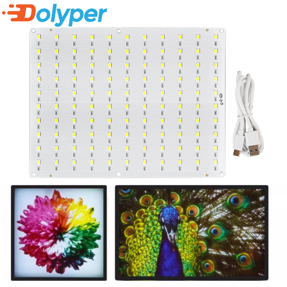 For Bambu Lab Lithophane Led Panel Cmyk Led Backlight Board Pla Basic Cmyk Lithophane Bundle 3D