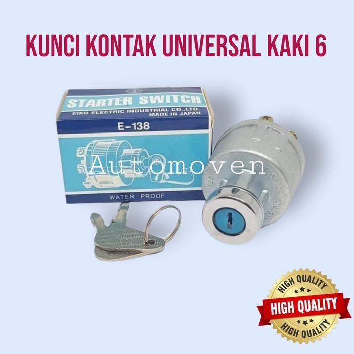 KUNCI KONTAK UNIVERSAL STARTER SWITCH E138