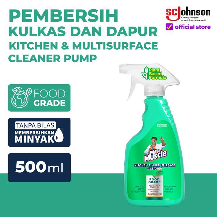 jwyw- Mr Muscle Kitchen & Multi-Surface Cleaner Pump 500Ml