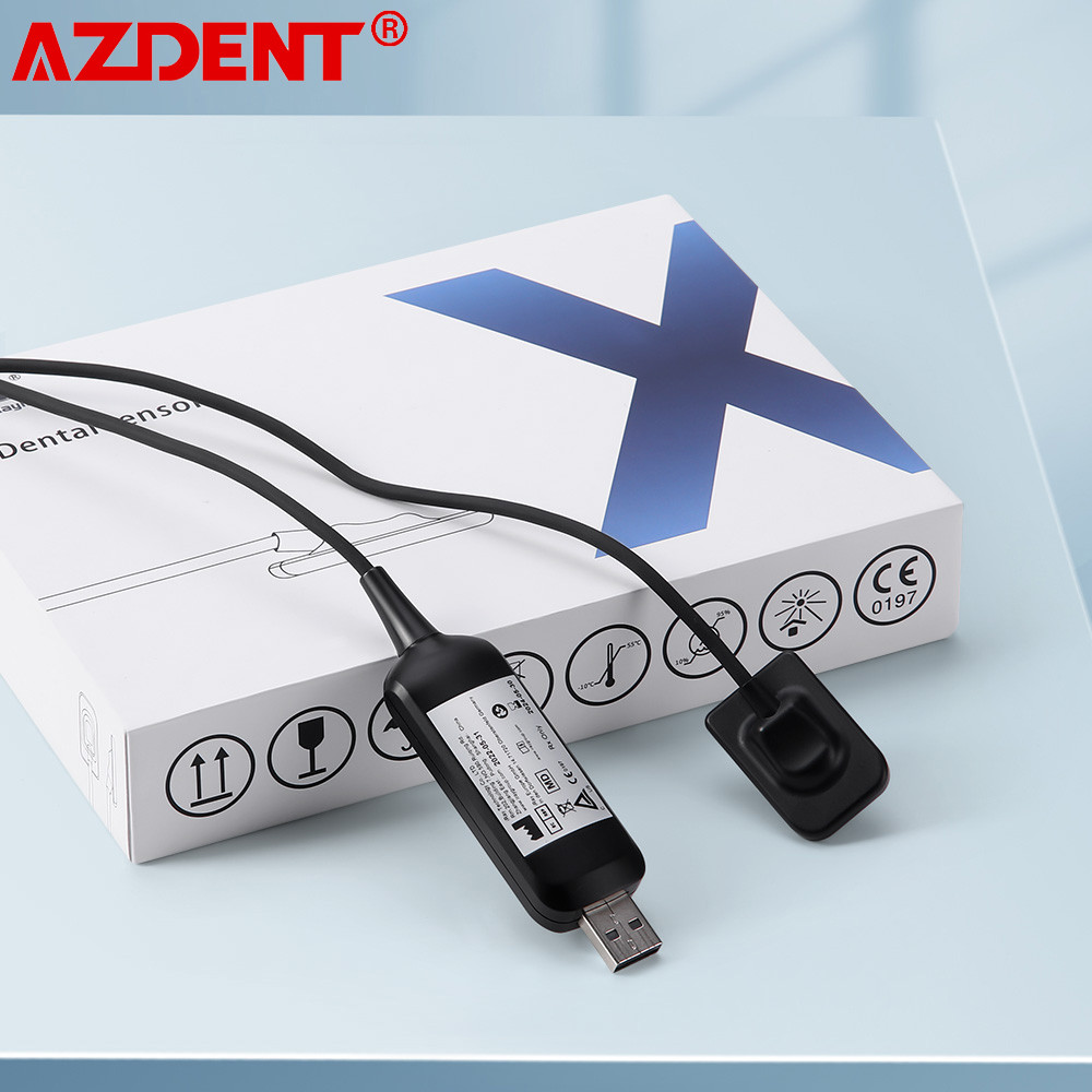 AZDENT Dental Sensor X-Ray Digital Sensor Intraoral Digital System HD