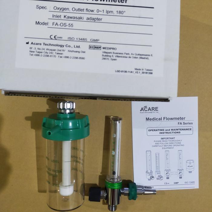 Flowmeter Dinding Merk Acare Murah