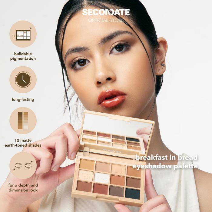 4wt5- Secondate Breakfast In Bread Eyeshadow Palette