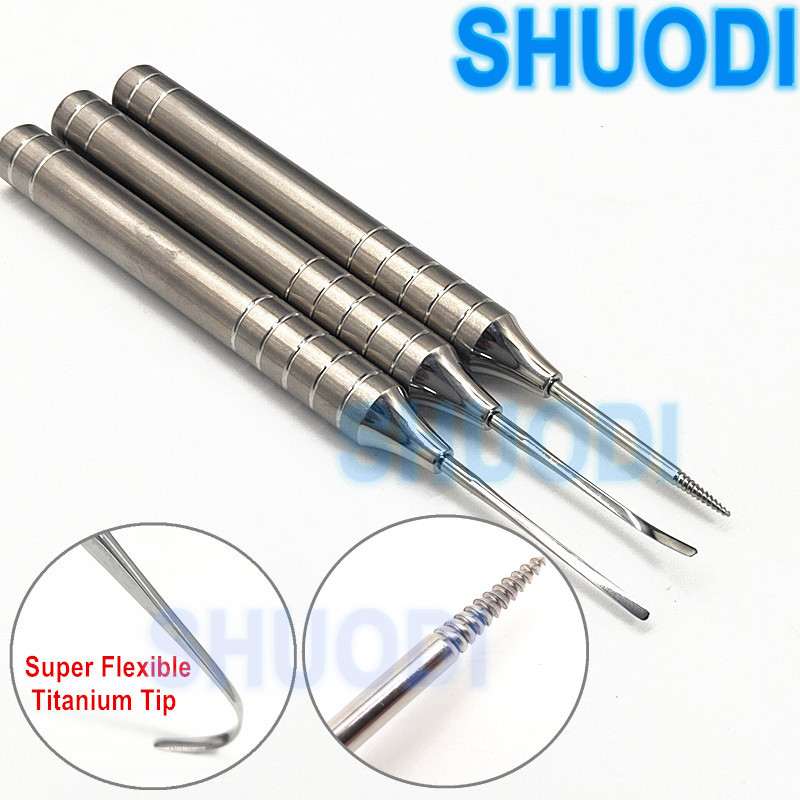 Dental Flex Periotome Power Tooth Extraction Titanium Tip Tooth