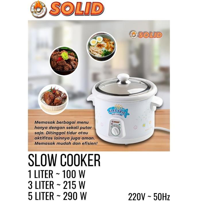 92ql- Slow Cooker Solid 5 Liter - Sc 905