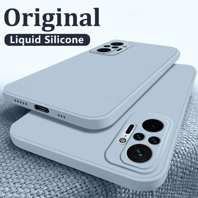Soft Case Microfiber For Xiaomi Redmi Note 10 / Note 10 Pro Silicone Cover Casing